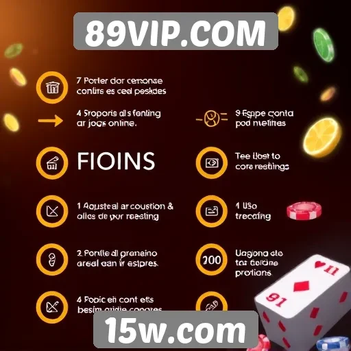 Exploração das funcionalidades do site 89VIP.COM